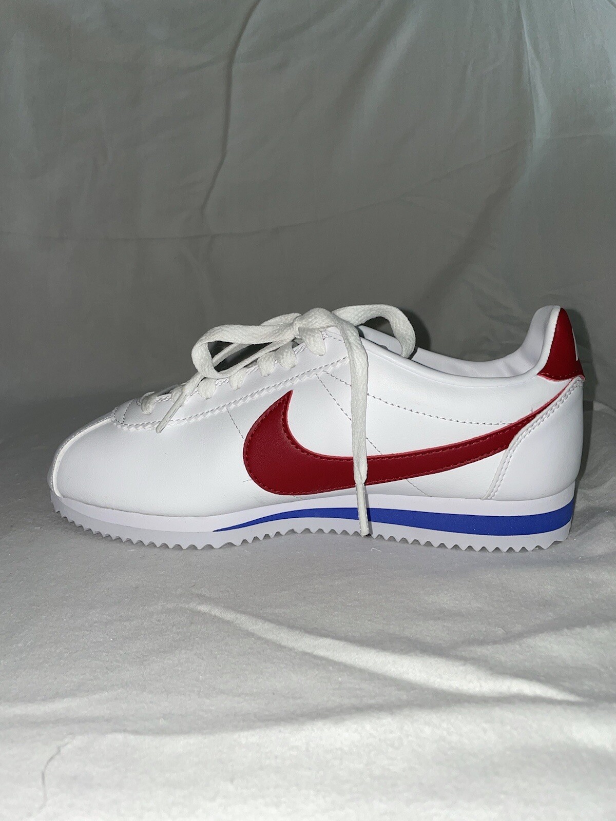 Size 7 – Nike Classic Cortez Leather White Red W