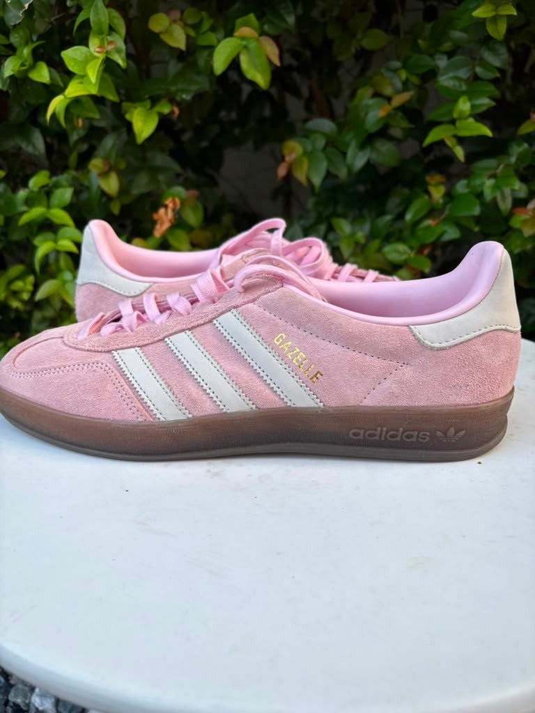 adidas Originals Women’s Gazelle Indoor Clear Pink / Off White / Gum W10