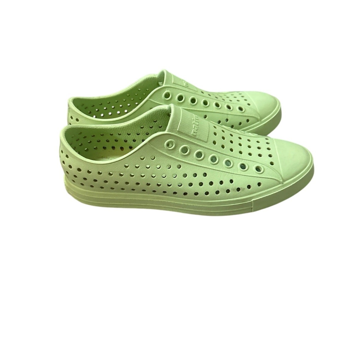 Native Jefferson Slip On Shoes Mint Green Size M4 W5