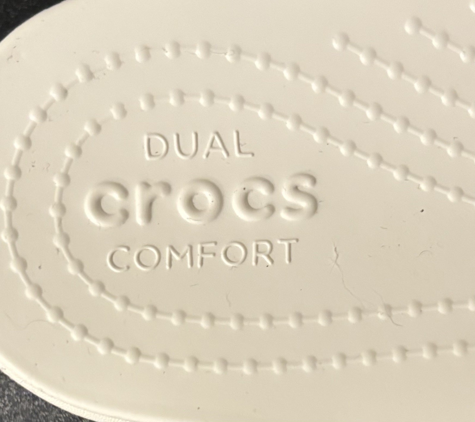 Crocs Monterey Diamante White Wedge Heel Thong Sandals Women’s Sz 11 NEW
