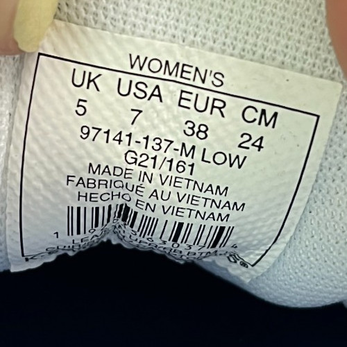 K-Swiss Court Pro II Leopard Womens Size 7 White Black Athletic Shoes Sneakers