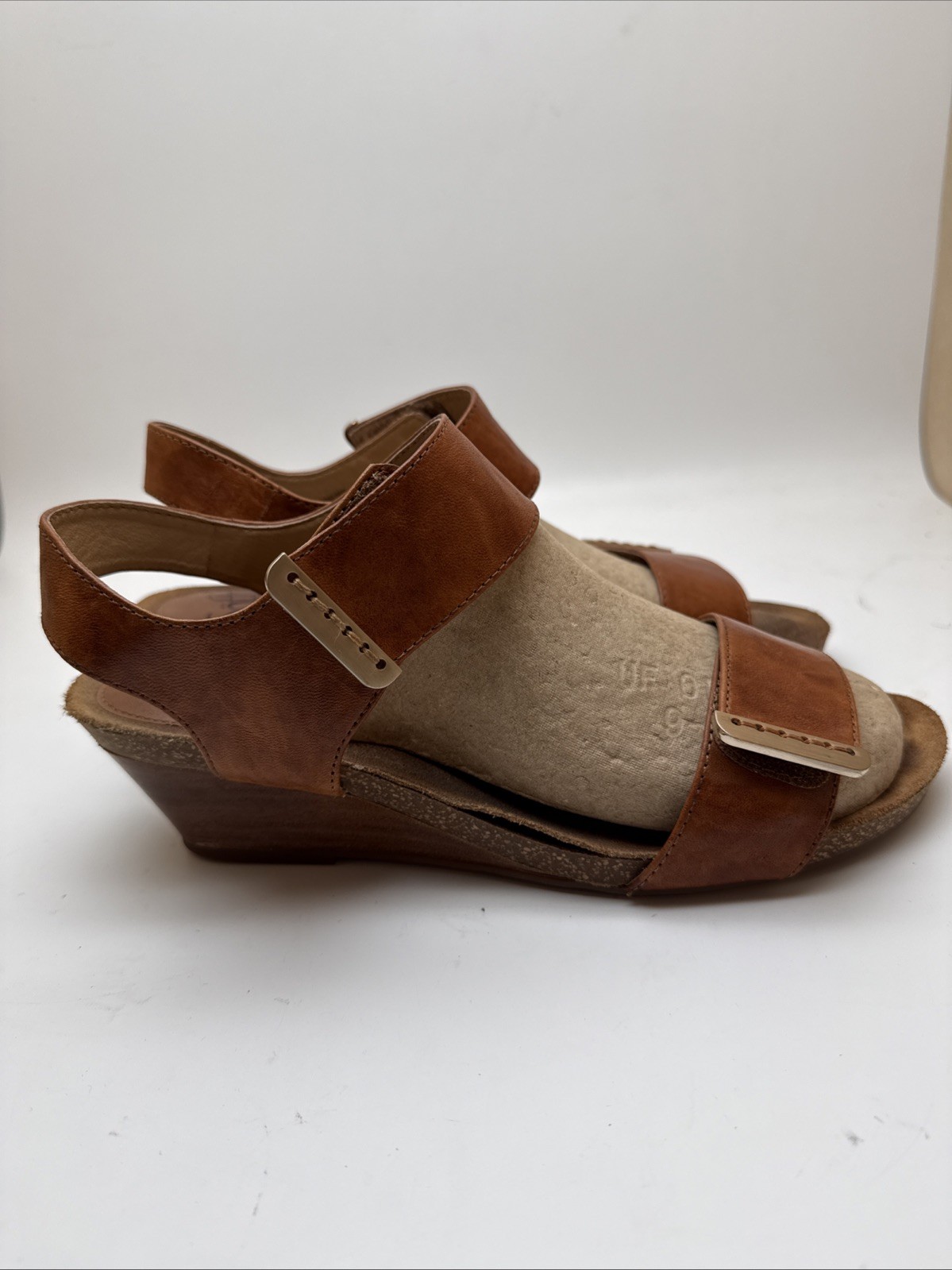 Sofft Comfort Wedge Sandals Verdi II 9.5W Brown