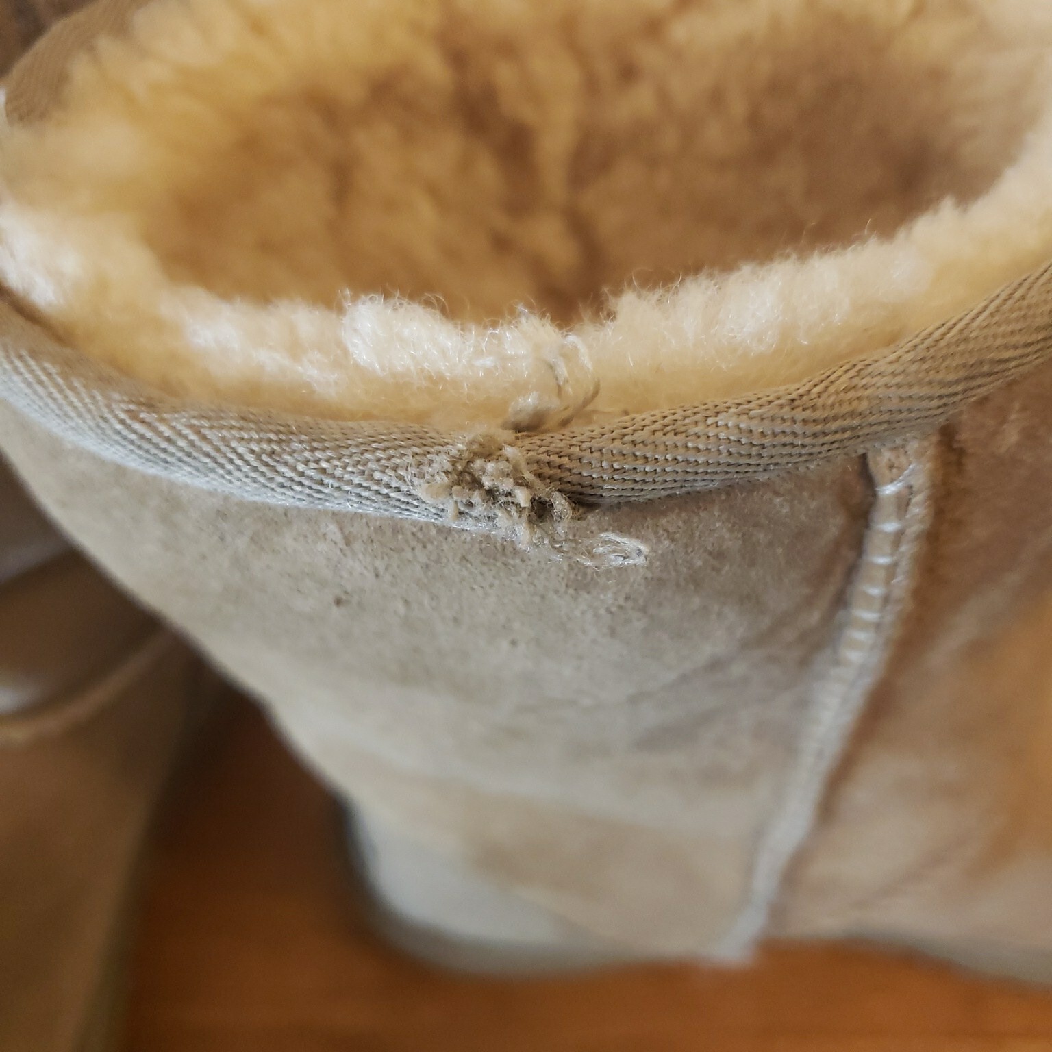 Ugg Boots 7 Left 8 Right Women Light Tan Mismatched Size