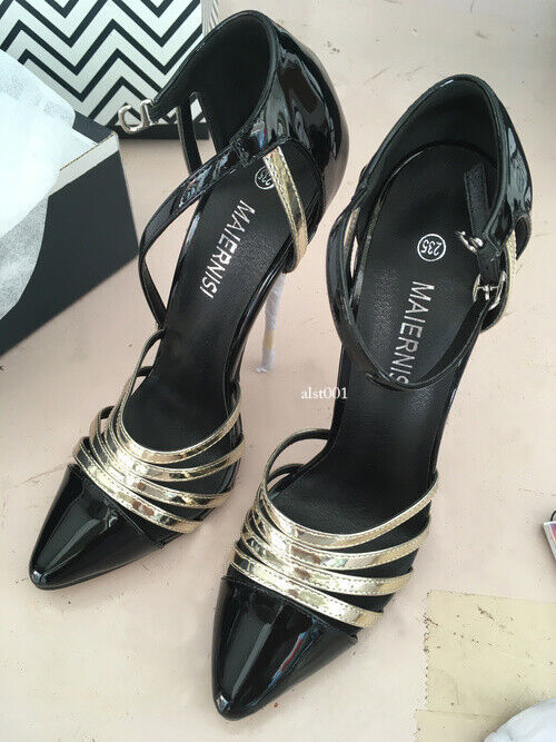 Women High Heels 16cm Ankle Strap Shoes Party Sandals Stiletto Heel Shoes Pumps