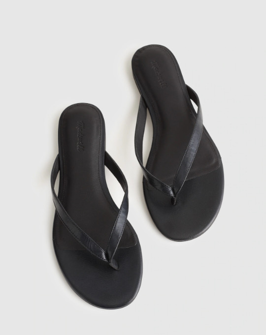 MADEWELL The Iggy Thong Sandal, True Black