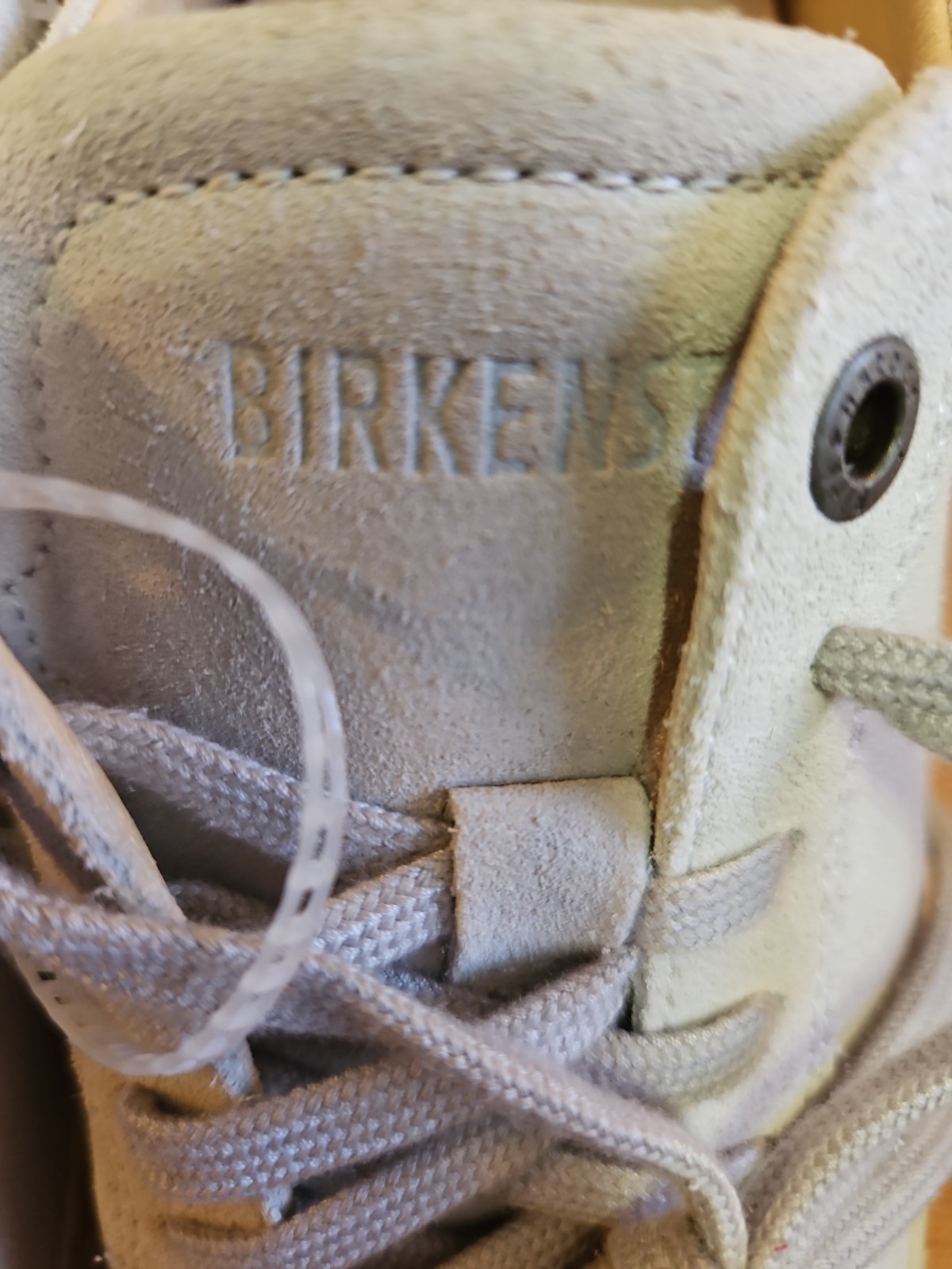 Birkenstock Bend Low Suede Leather Sneakers Antique White 39 Women’s 8 Men’s 6
