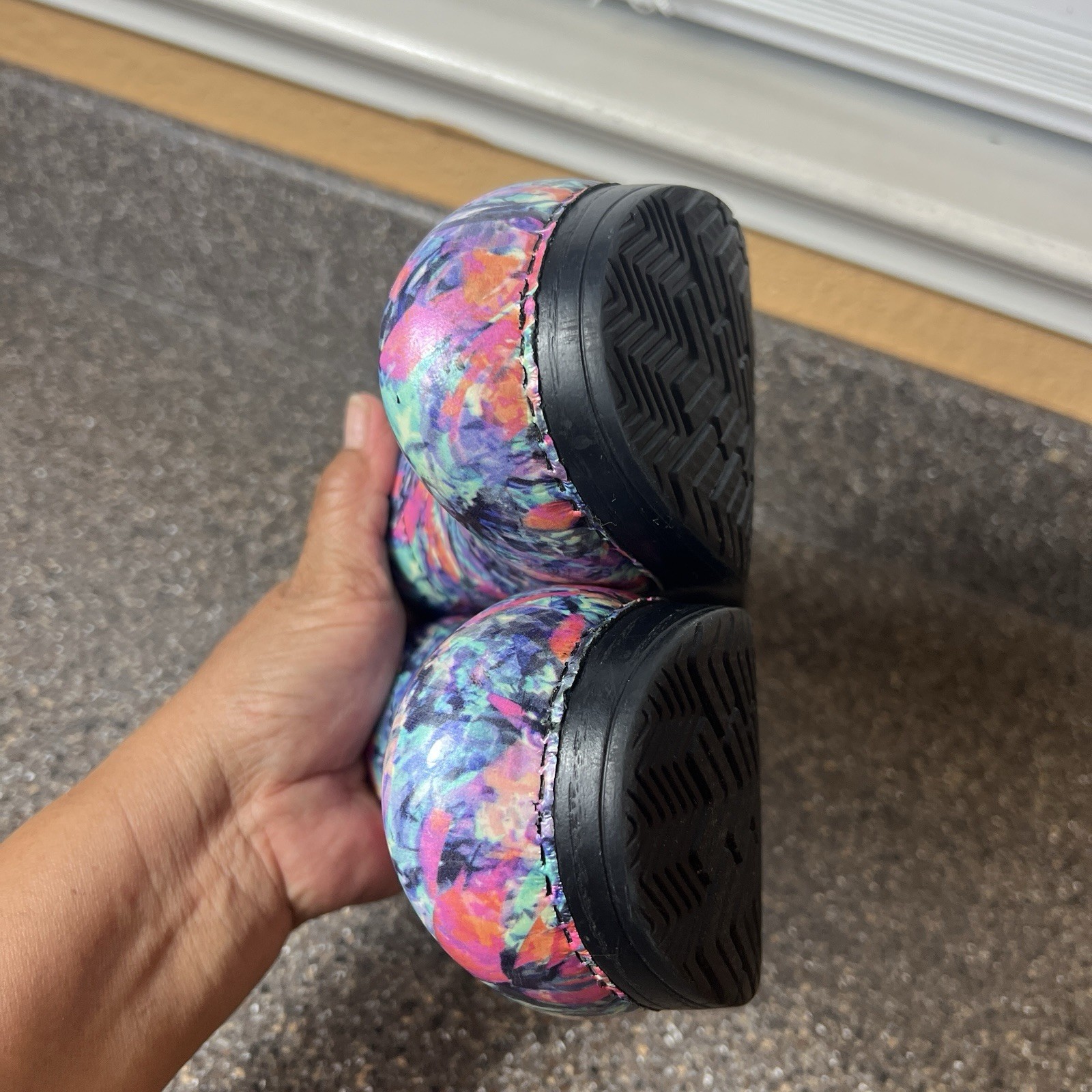 Dansko Leather Clogs Glossy Multicolor Women’s EU 37 US 6-6.5 Slip On Work Shoes