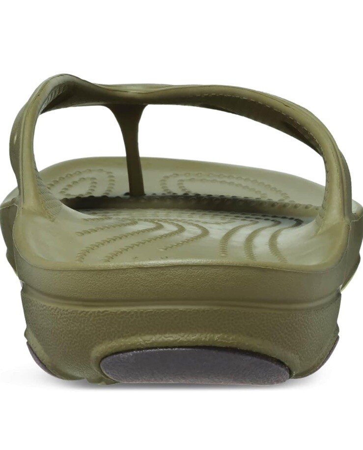 NWT Crocs Classic All Terrain Flip Sandal Olive Aloe Men 8 Women 10