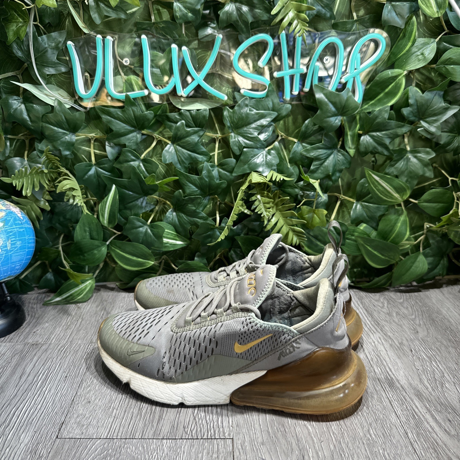 Nike Air Max 270 Dark Stucco Metallic Gold AV8427-001 Women’s – Size 8
