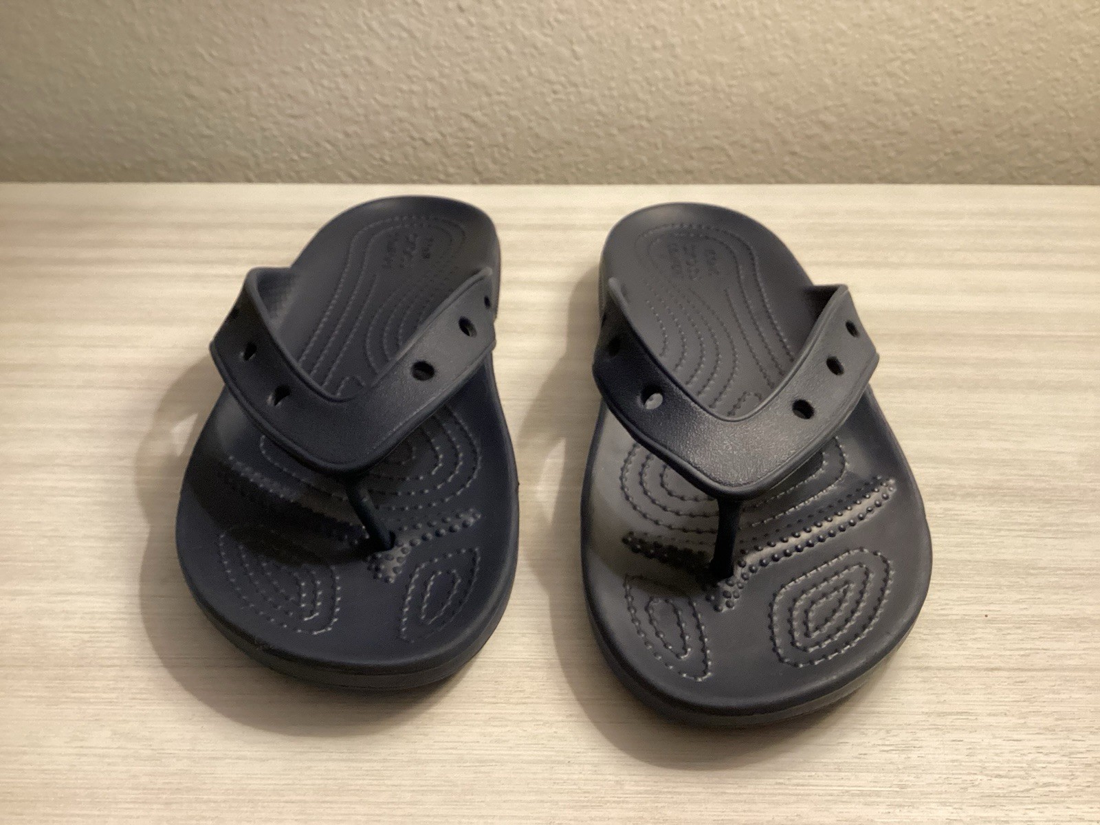 Crocs Sandals Baya II Flip Flop Slip On Women 7 Men 5 Navy Blue – IEC