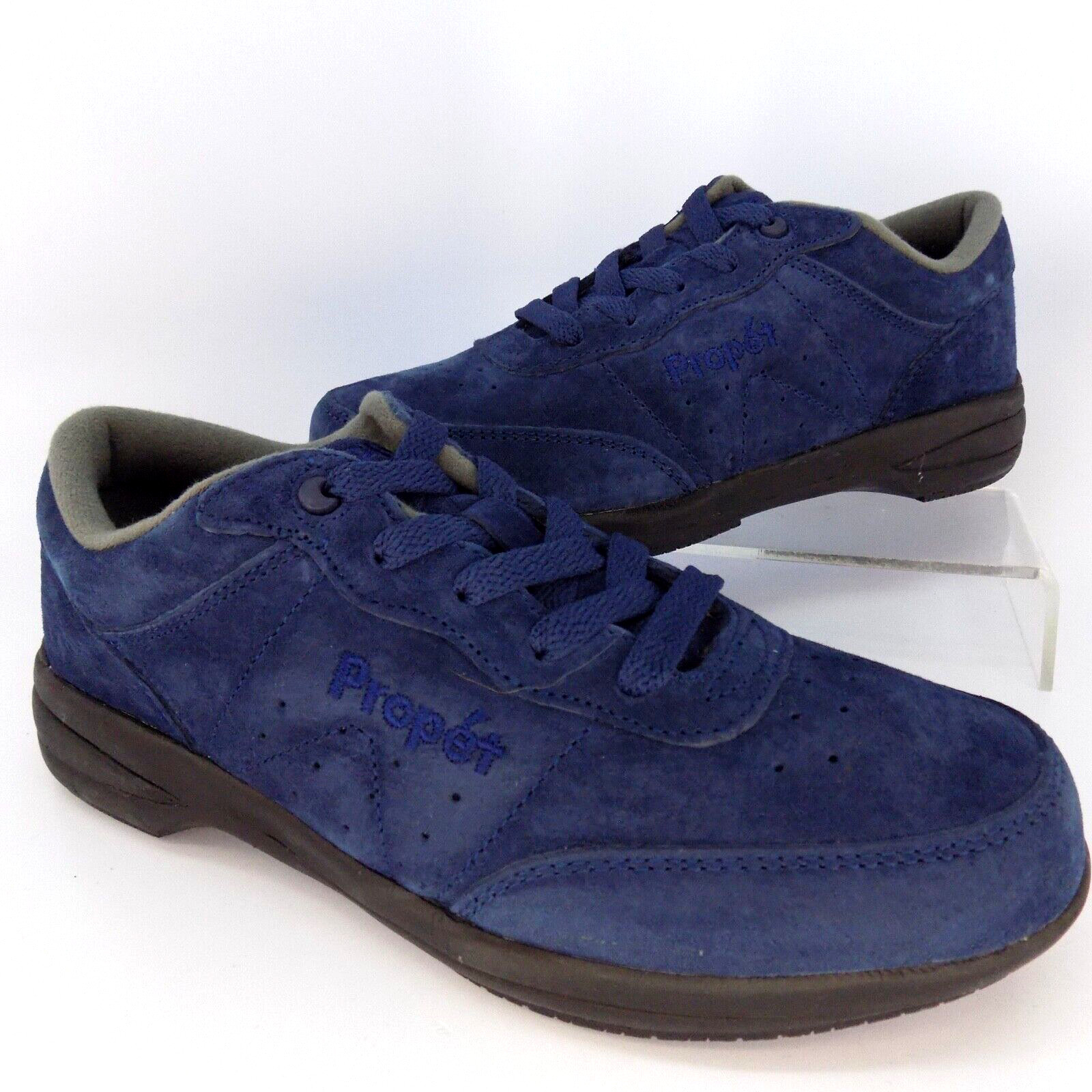 Propet Washable Walker Womens Comfort Shoes Size 5.0 BM, Indigo Suede, NEW 5976