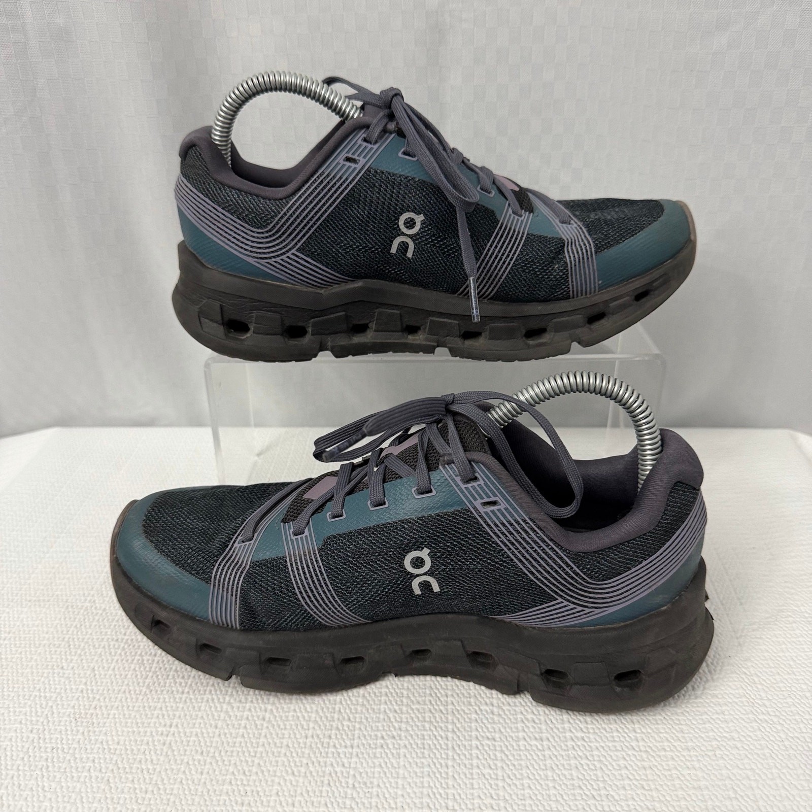 On Cloudgo Shoes Women’s Size 6.5 Running Storm Magnet Dark Gray Blue