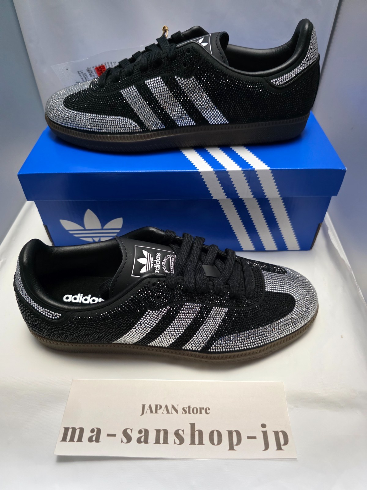 adidas Originals Samba OG Rhinestone Core Black IH9052 Women’s Size sneaker