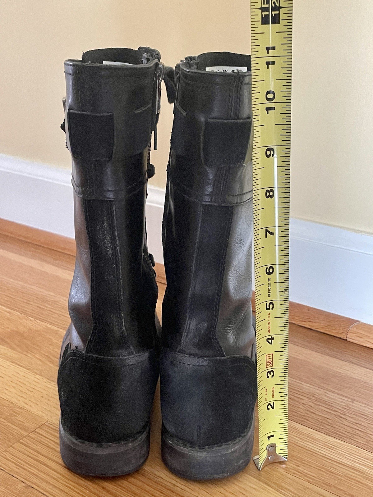 TIMBERLAND Earthkeepers Black Leather Savin Hill Boots 8543R Women Size 6