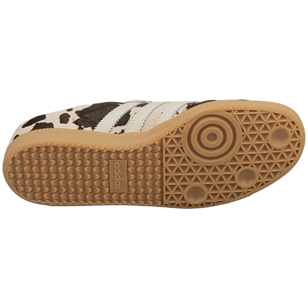 adidas Samba Og Womens Fashion Sneakers in Cow Print