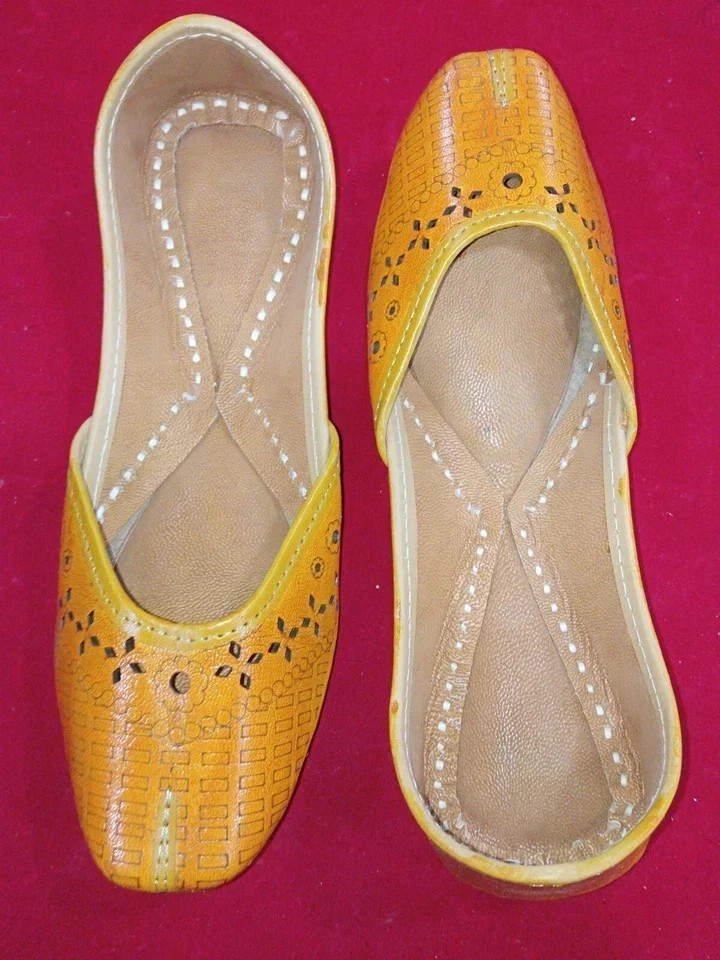 Women Shoes Traditional Casual Mojaries Handmade Leather Footwear US 5.5-7.5