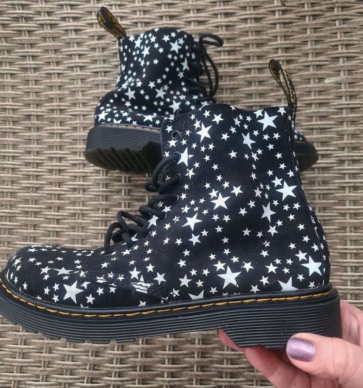 women dr martens boots black suede 36