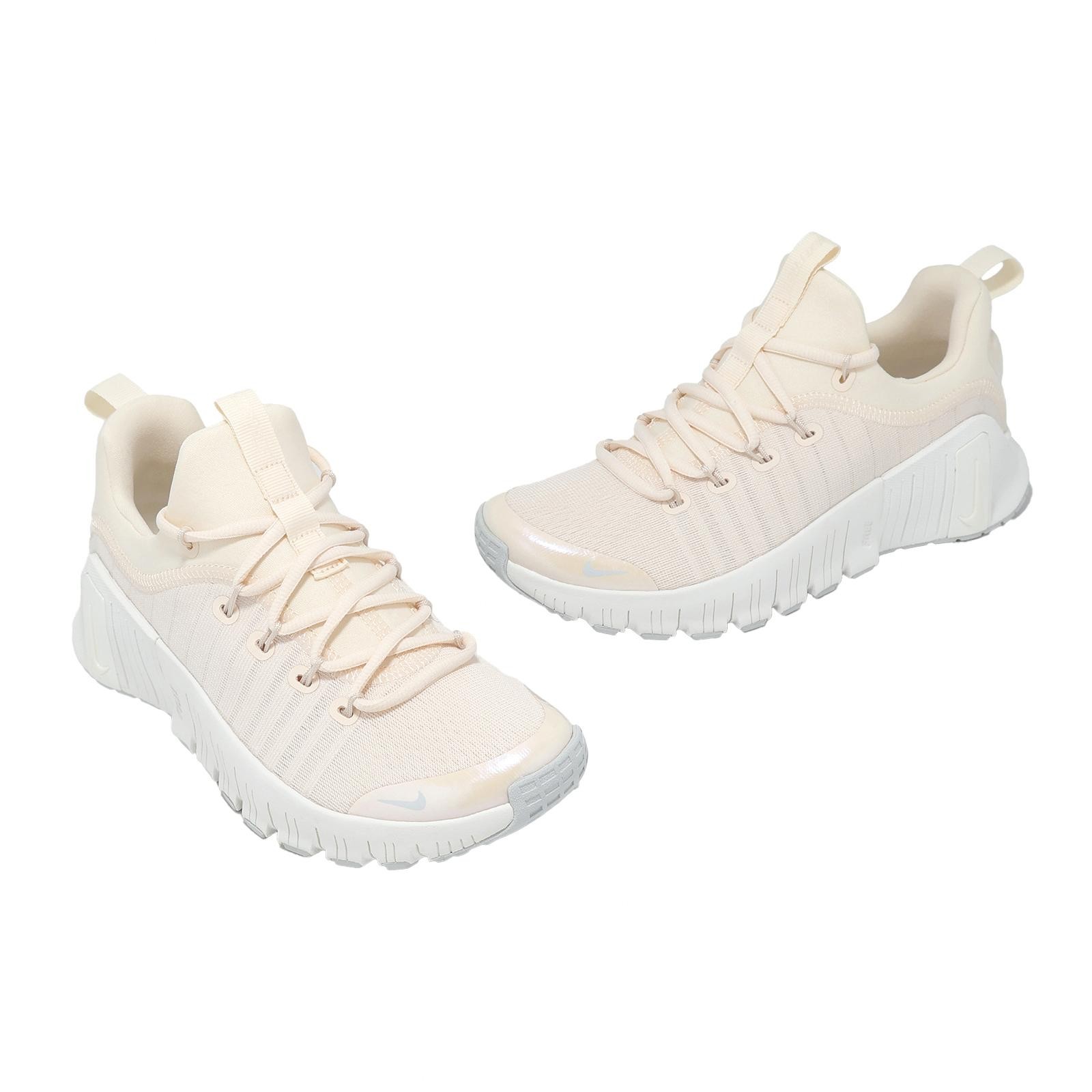 Nike Wmns Free Metcon 6 Chalk Pure Platinum Women Cross Training Shoe FJ7126-112
