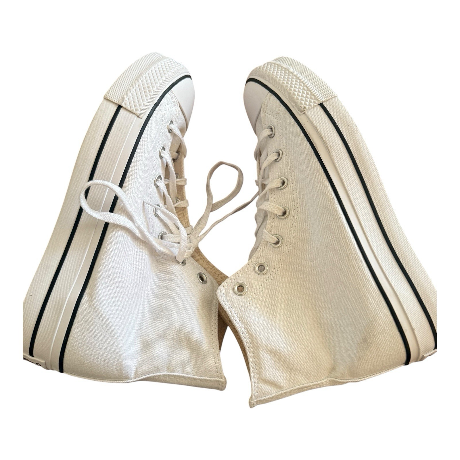Converse Sneakers Womens Sz 10.5 Chuck Taylor All Star Lift High Canvas 560846C