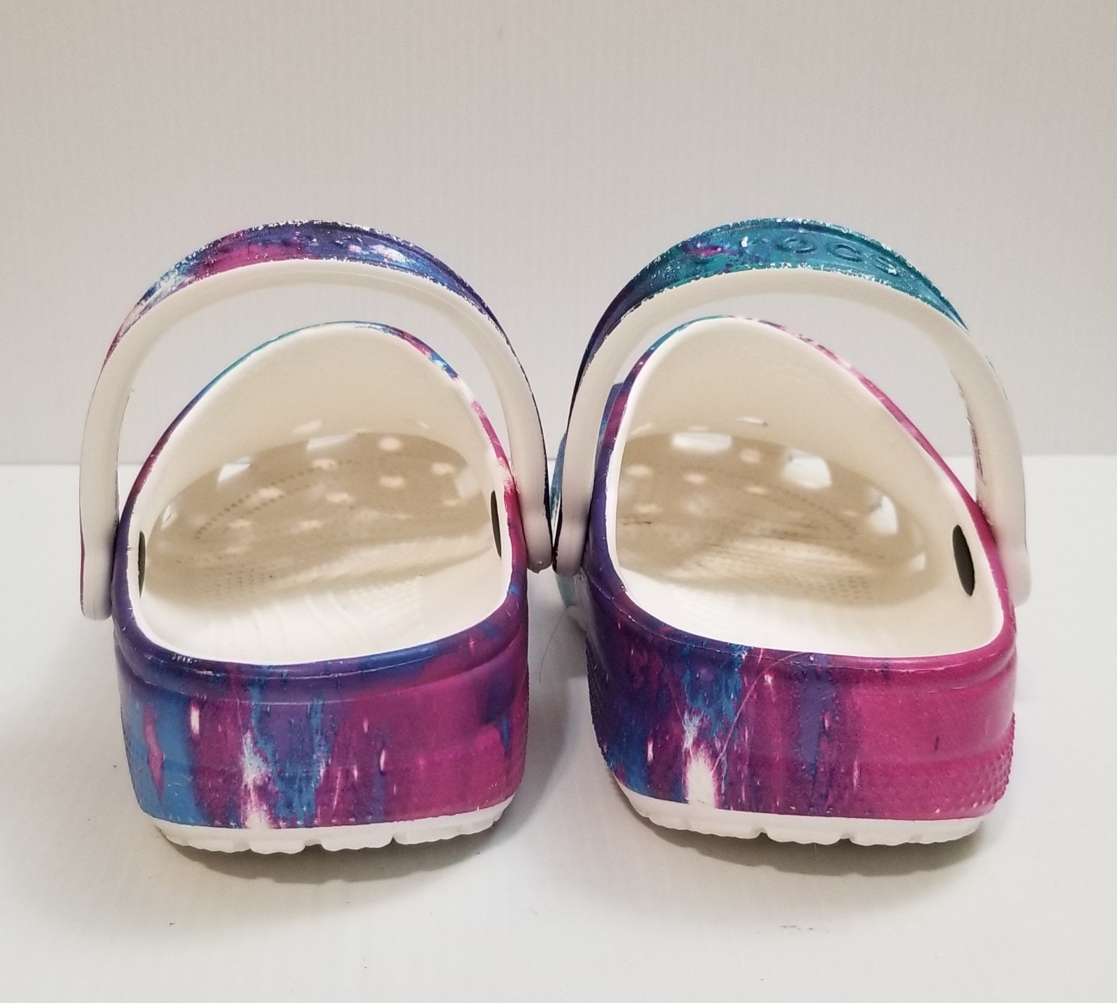 Crocs Baya Seasonal Printed Clog Galaxy Croc Sandals Men’s Size 5 Women’s 7