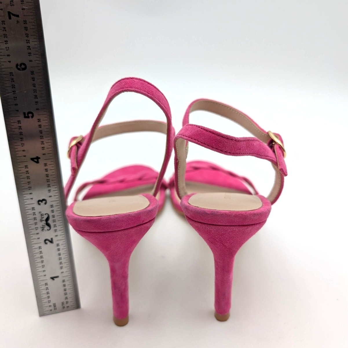 Stuart Weitzman Dancer Twistie Suede Sandal Women’s Pink Size US6 EU36.5
