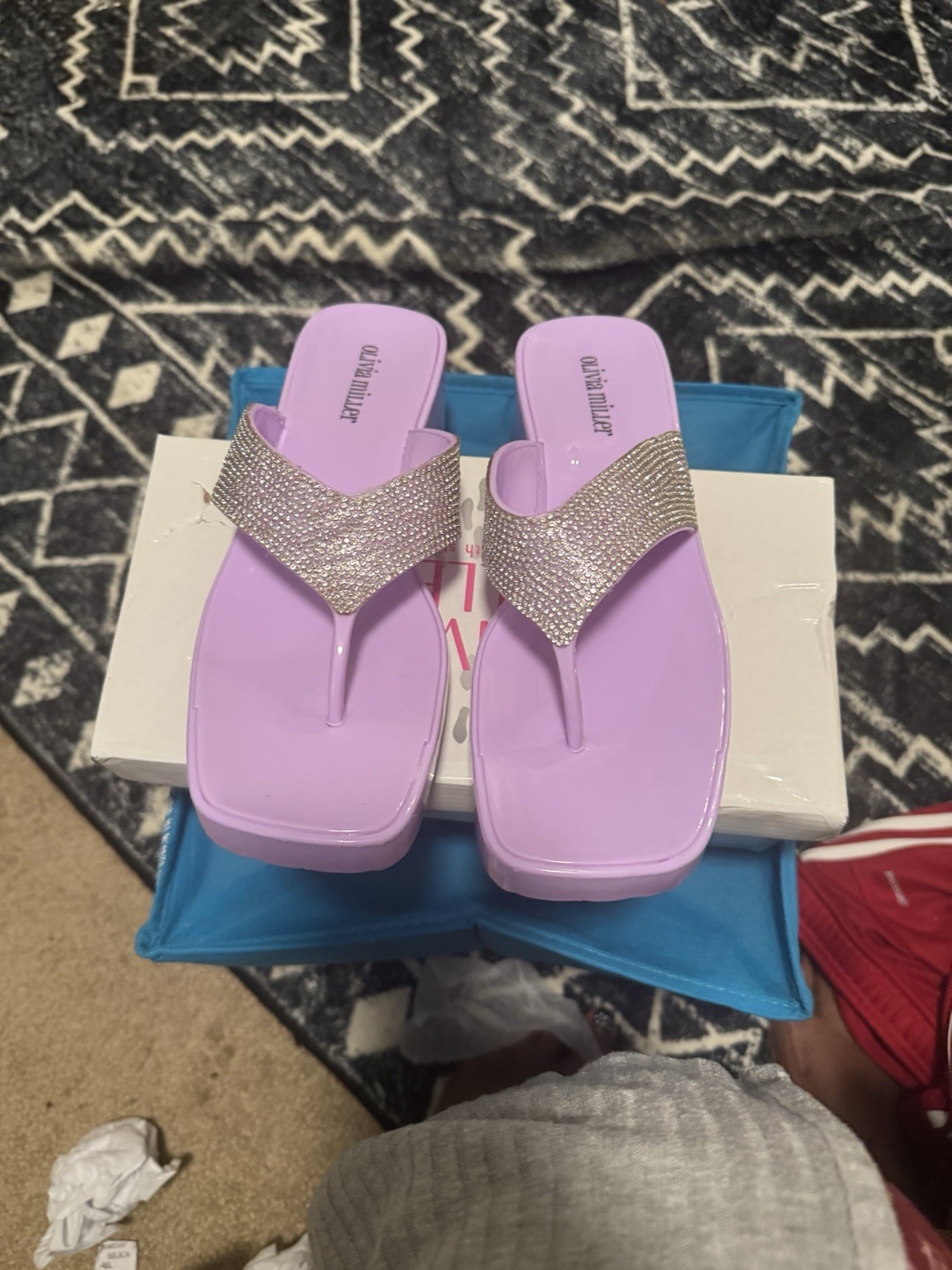 Olivia Miller Lilac Size 10 Brand New In Box Never Worn