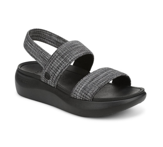 NEW VIONIC Women’s Beach Sky Platform Slingback Sandal – Black (NWB)