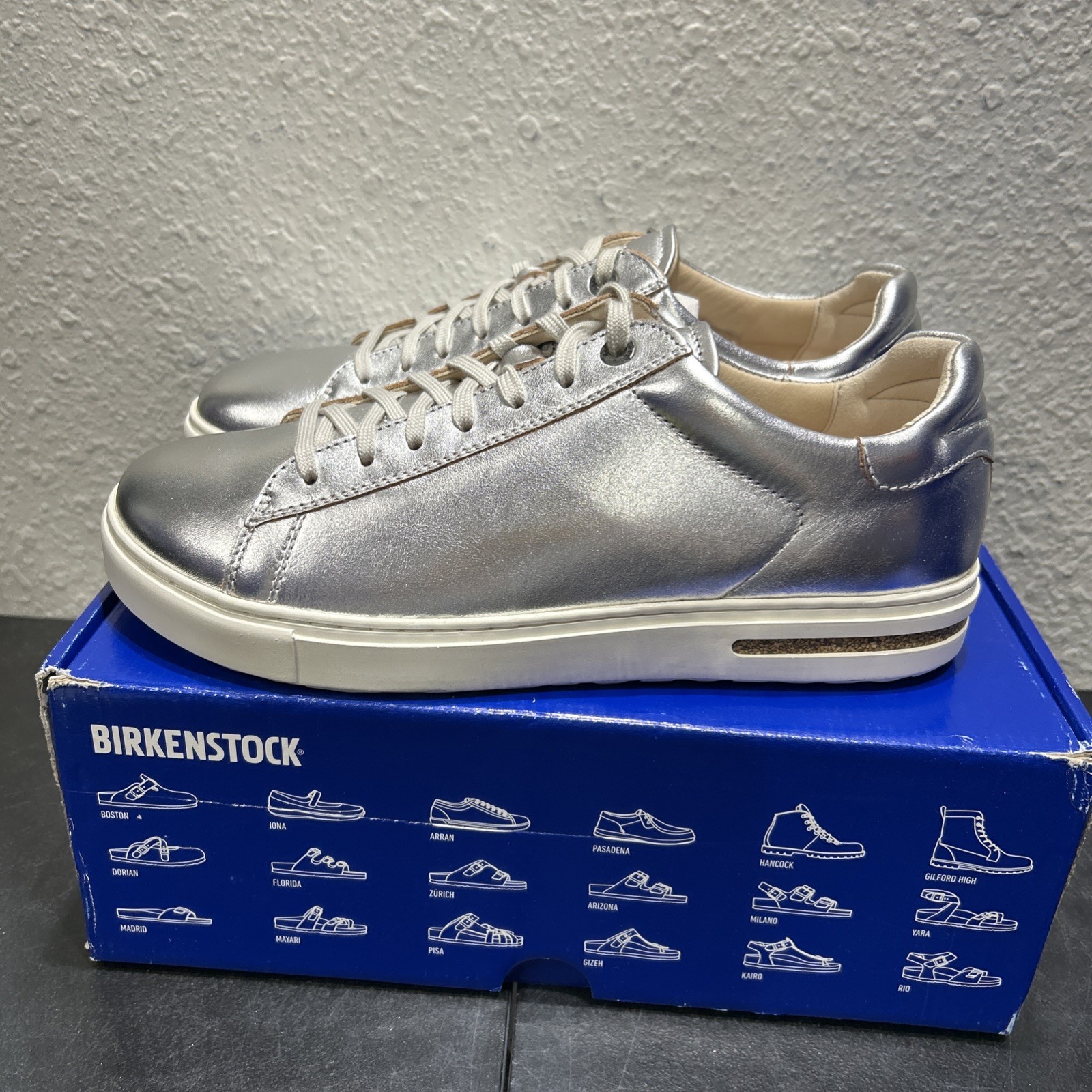 Birkenstock Bend Low Color Silver EU 41 US W10 M8