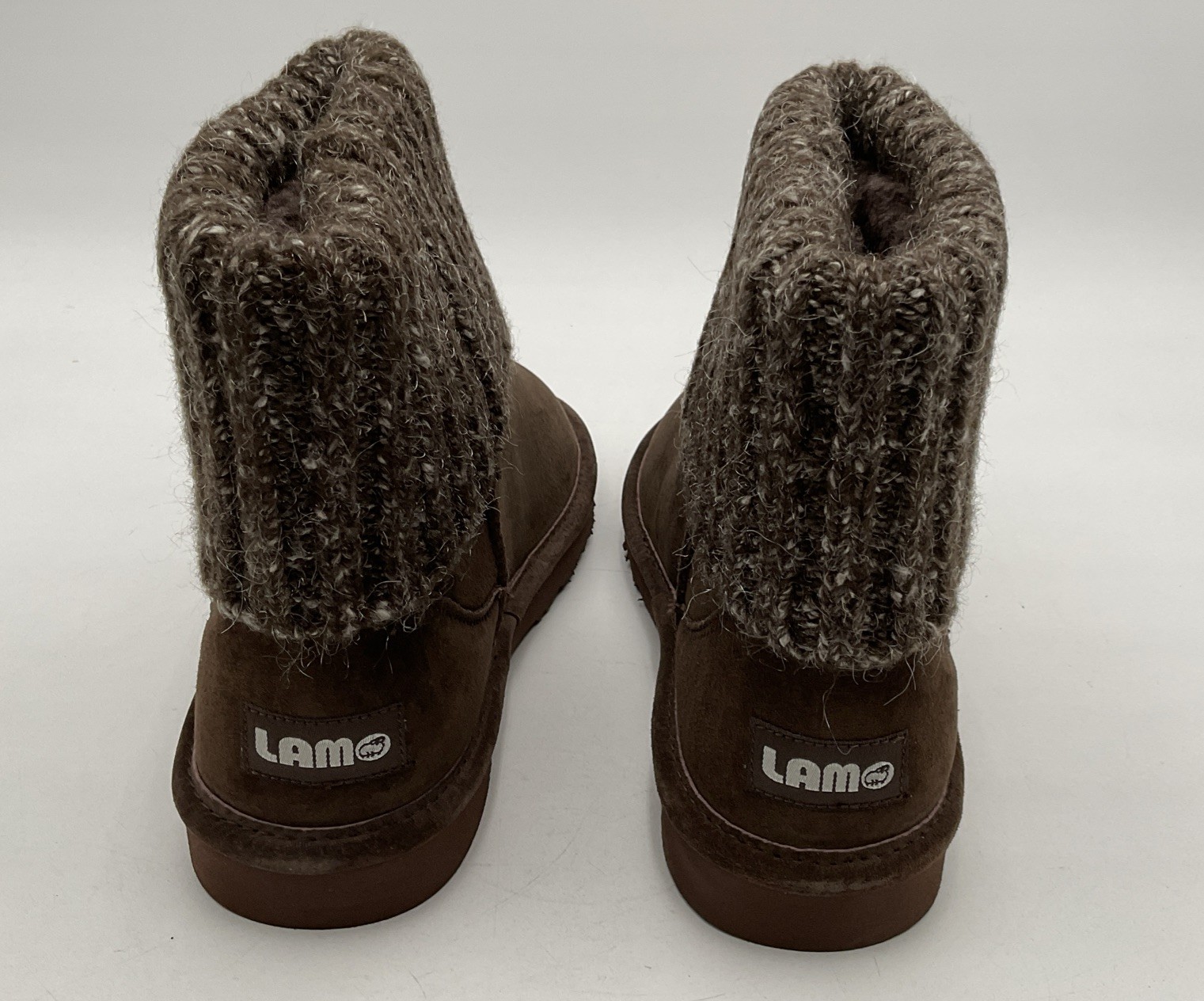 Lam Brown Boot Fleece Lining Womens Size 6 NIB