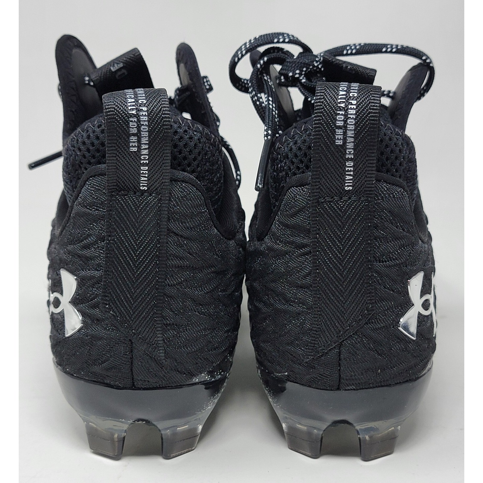 Under Armour Spotlight Clone MC Black 3026343-001 Womens Size 9 Football Cleats