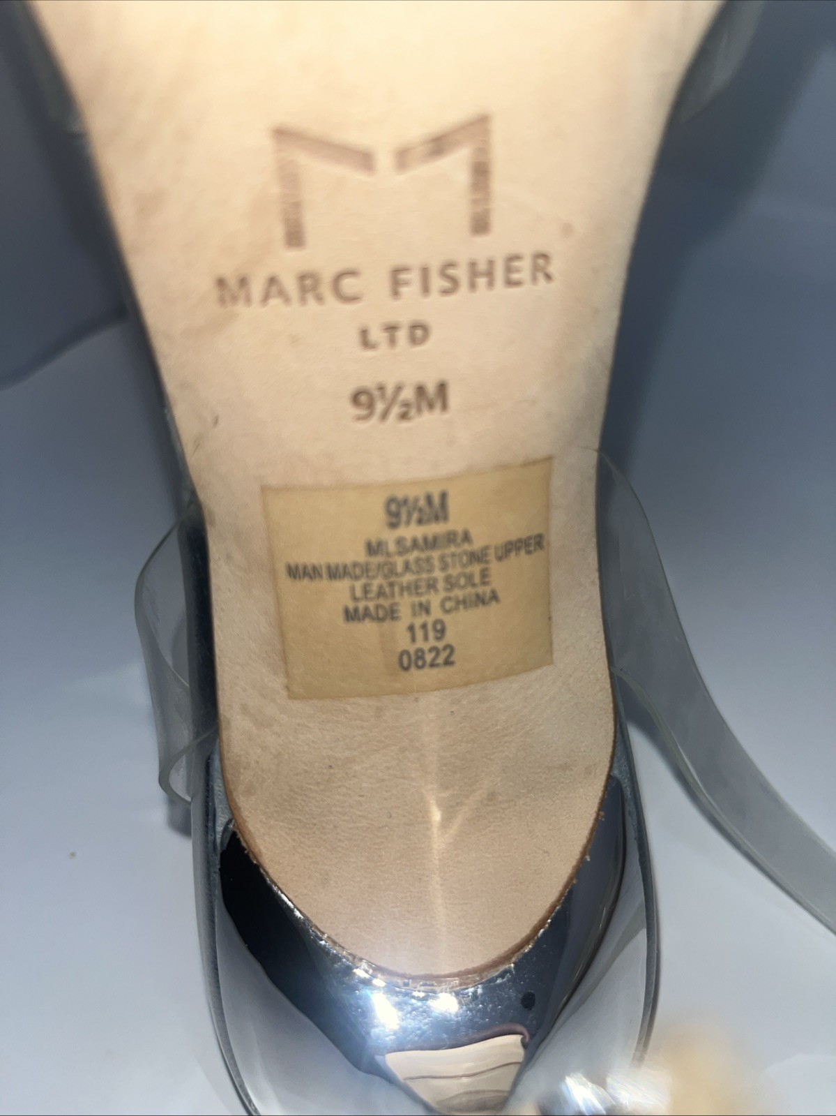 Marc Fisher LTD Samira Size 9 1/2 Formal Heels Bridal Wedding Fairytale