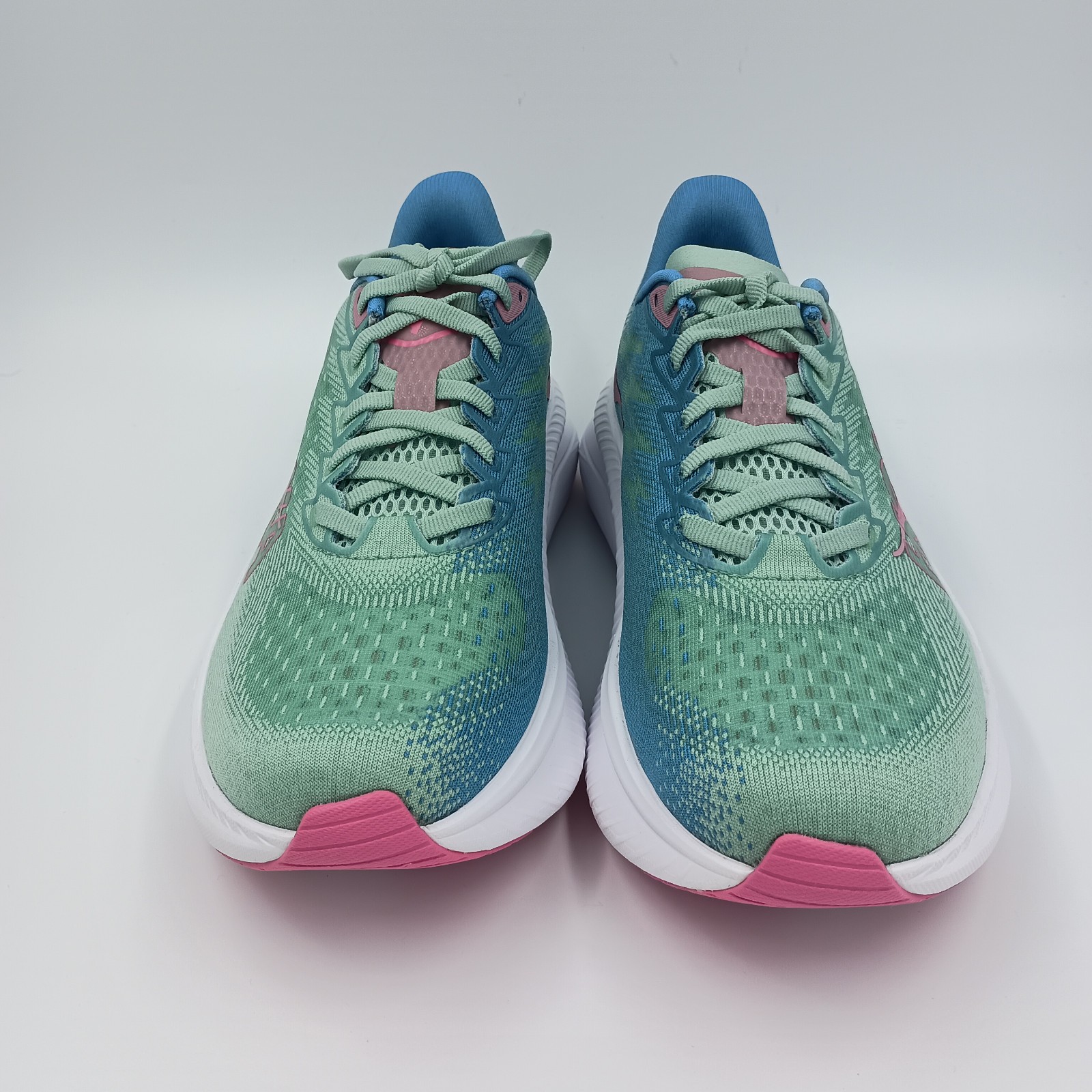 Hoka One One HOKA Mach 6 Womens Size 7.5B green/pink