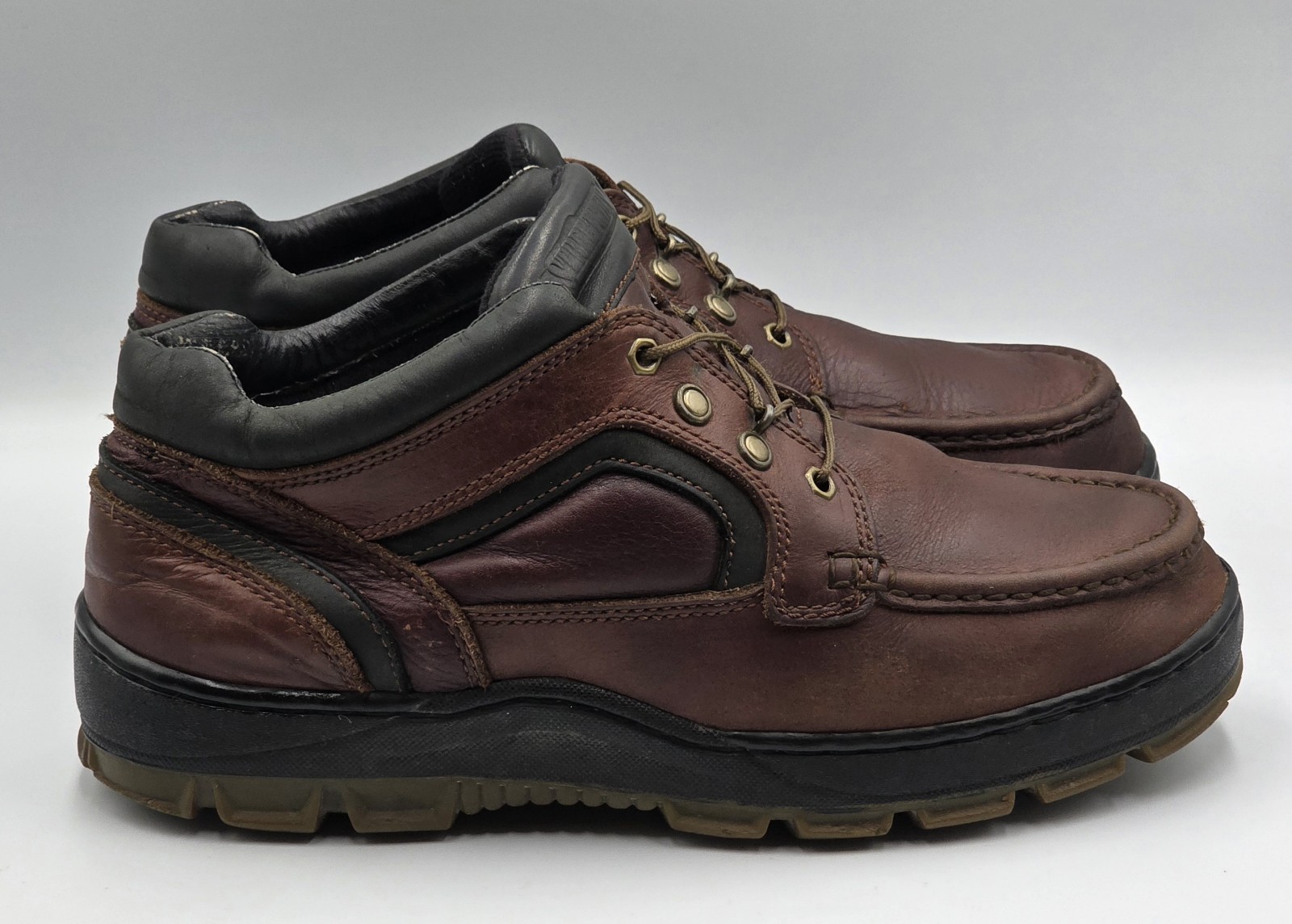 STREETCARS Women’s Leather Lace-Up Brown Ankle Boots Shoes Size 10.5