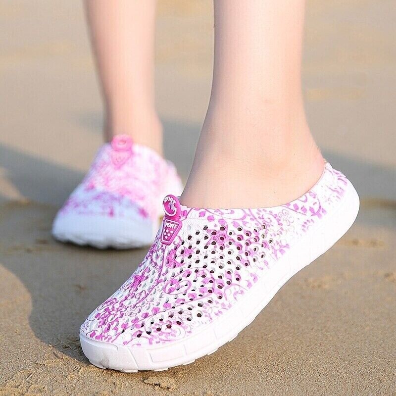 Summer Women’s Beach Sandals Garden Clogs Quick-Dry Lightweight Non-slip US Size