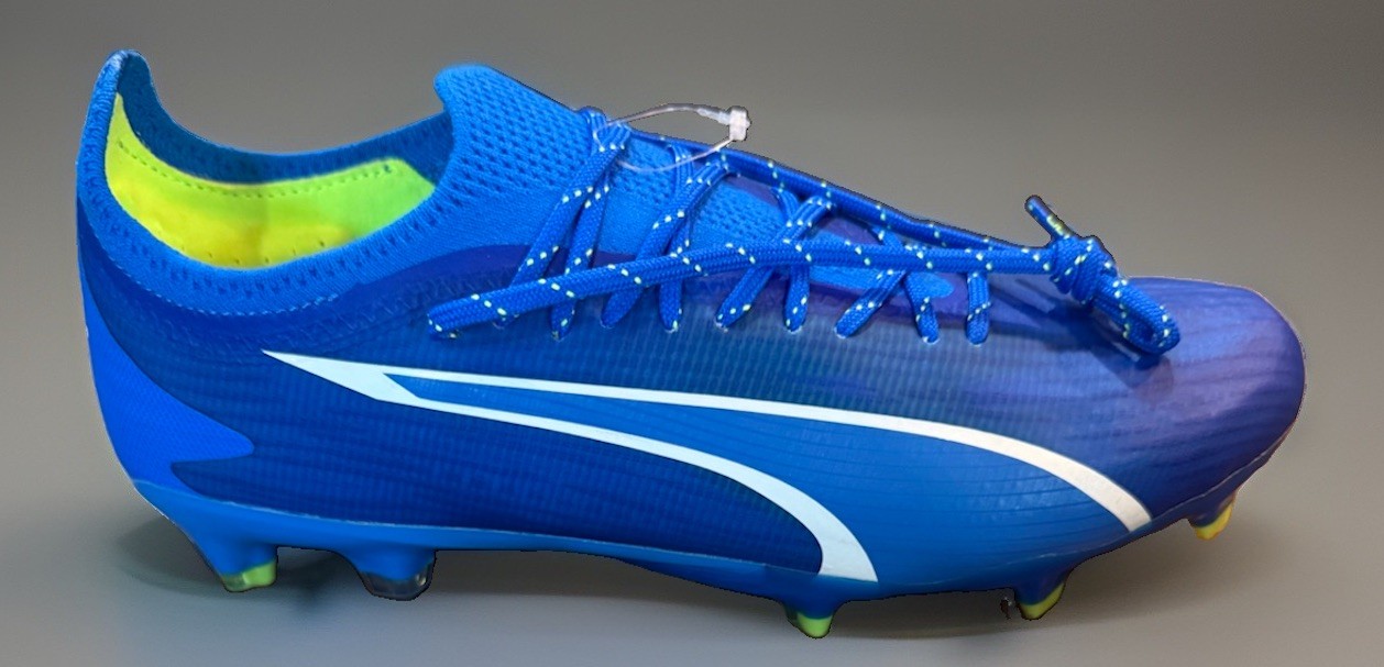 Puma Women’s Ultra Ultimate Ultra Blue Puma White Soccer Cleats Size 9.5