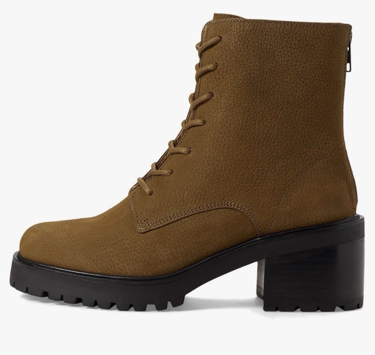 Madewell Brown Leather Lace-Up Ankle Boots Mojo Lugsole Bradley 9 NEW MSRP$198