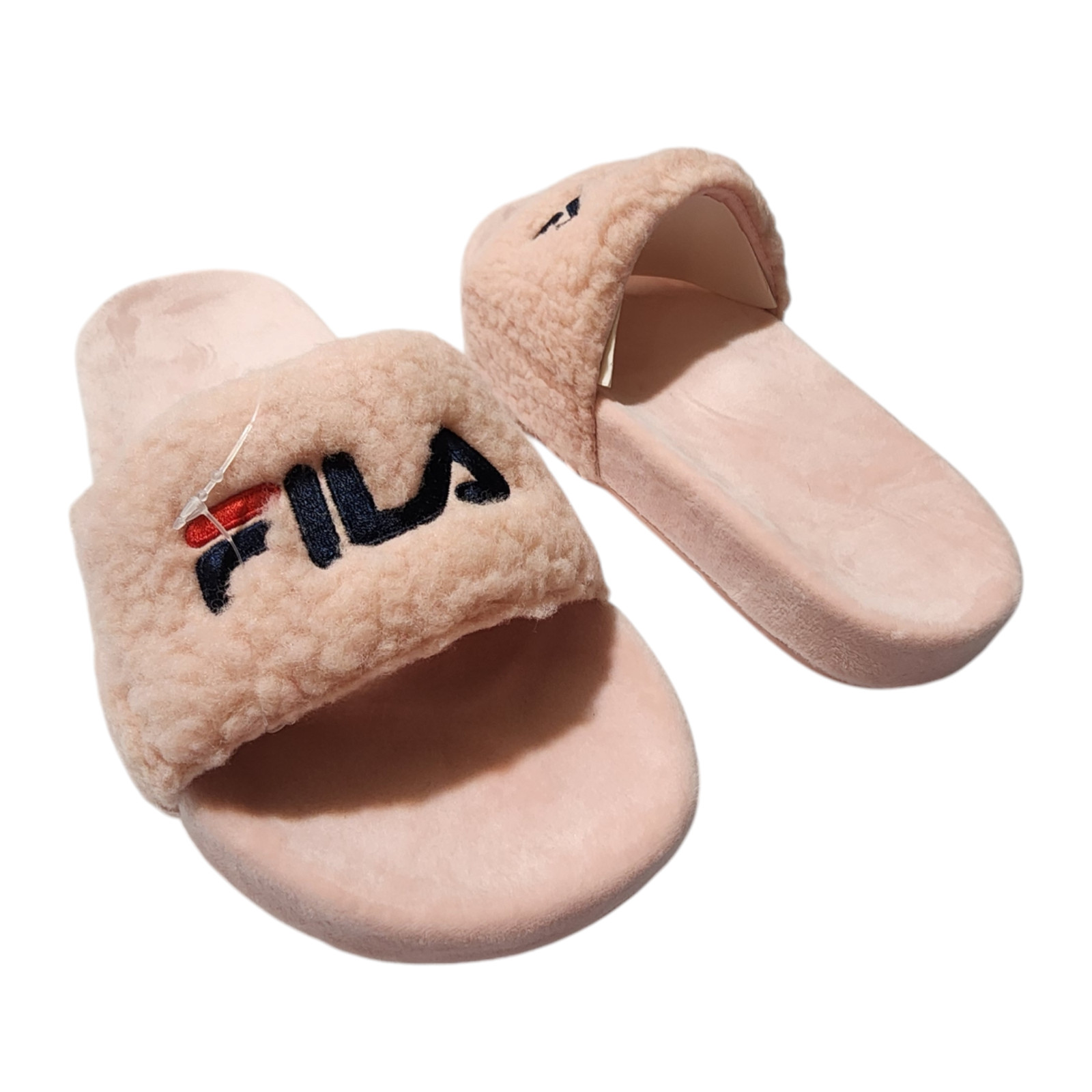 Fila Fuzzy Drifter Women Sandals Pink Size 7
