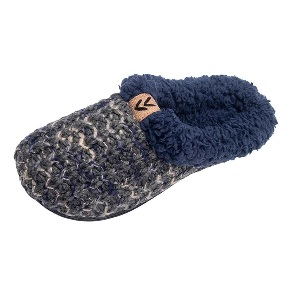 Very Peri Women’s Tight Knit Clog With Fleece Trim Comfortable House Slipper