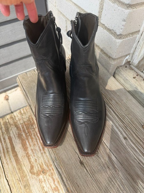 Tecovas Daisy Women’s Boots Midnight Calfskin Leather Size 7