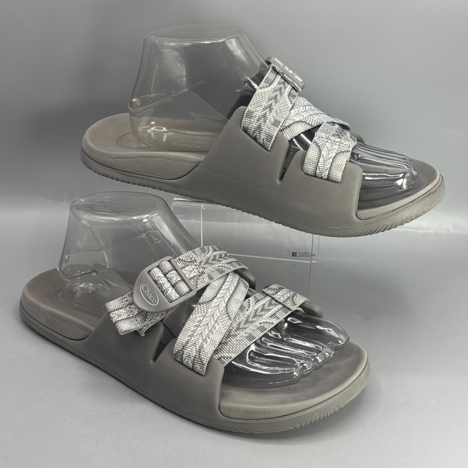 Chaco Performance Footwear Slide Sandals Womens 10 Gray Beach Pool JCH109120