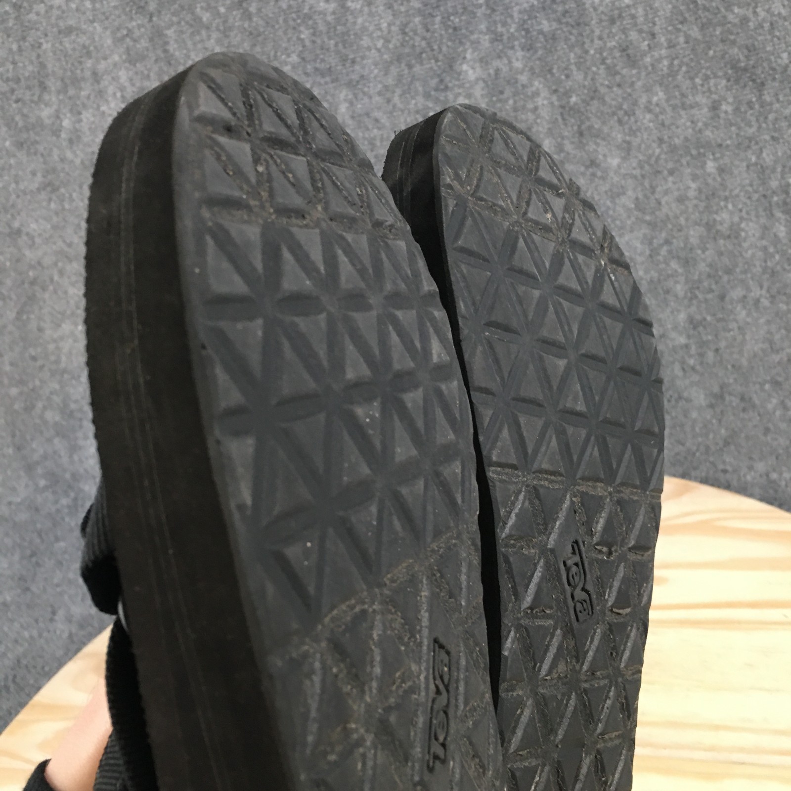Teva Sandals Womens 10 Midform Universal Sporty Slingback Flats 1090969 Black