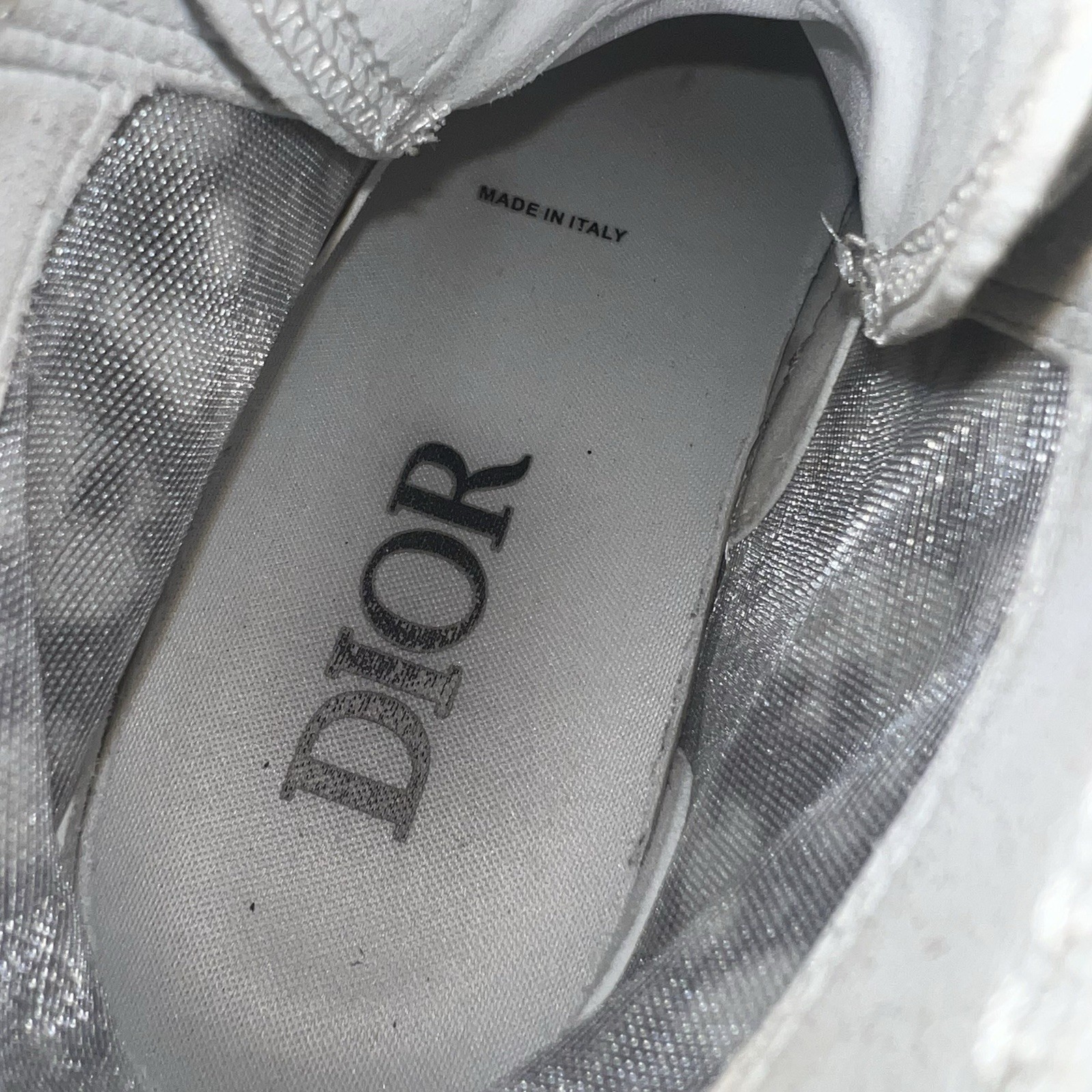 Christian Dior B23 High Top Women’s Designer Sneaker 37 Size 7