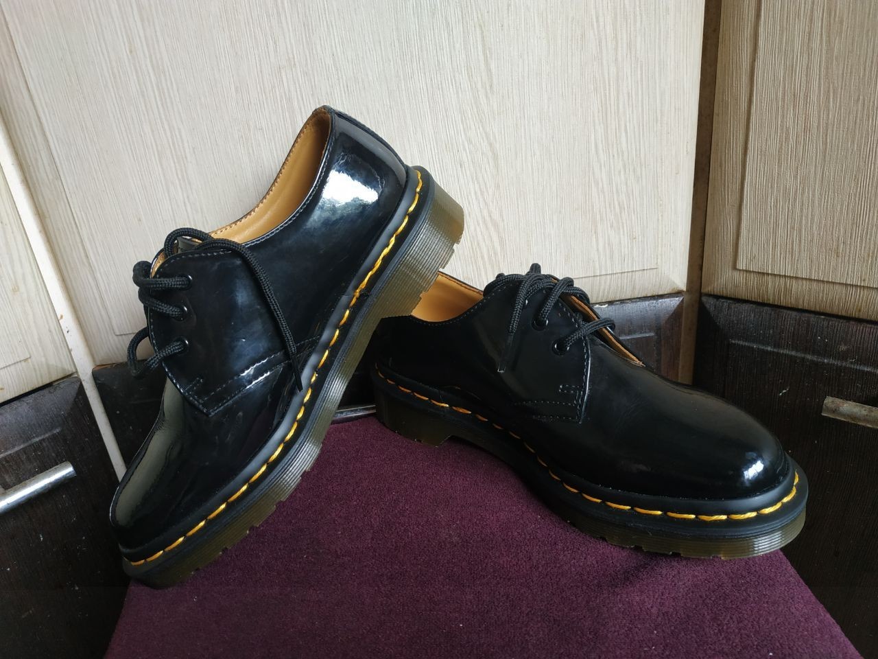 Dr Martens 1461 Patent Leather Black Oxford Shoes MINT Women’s US 5 UK 3 EU 36