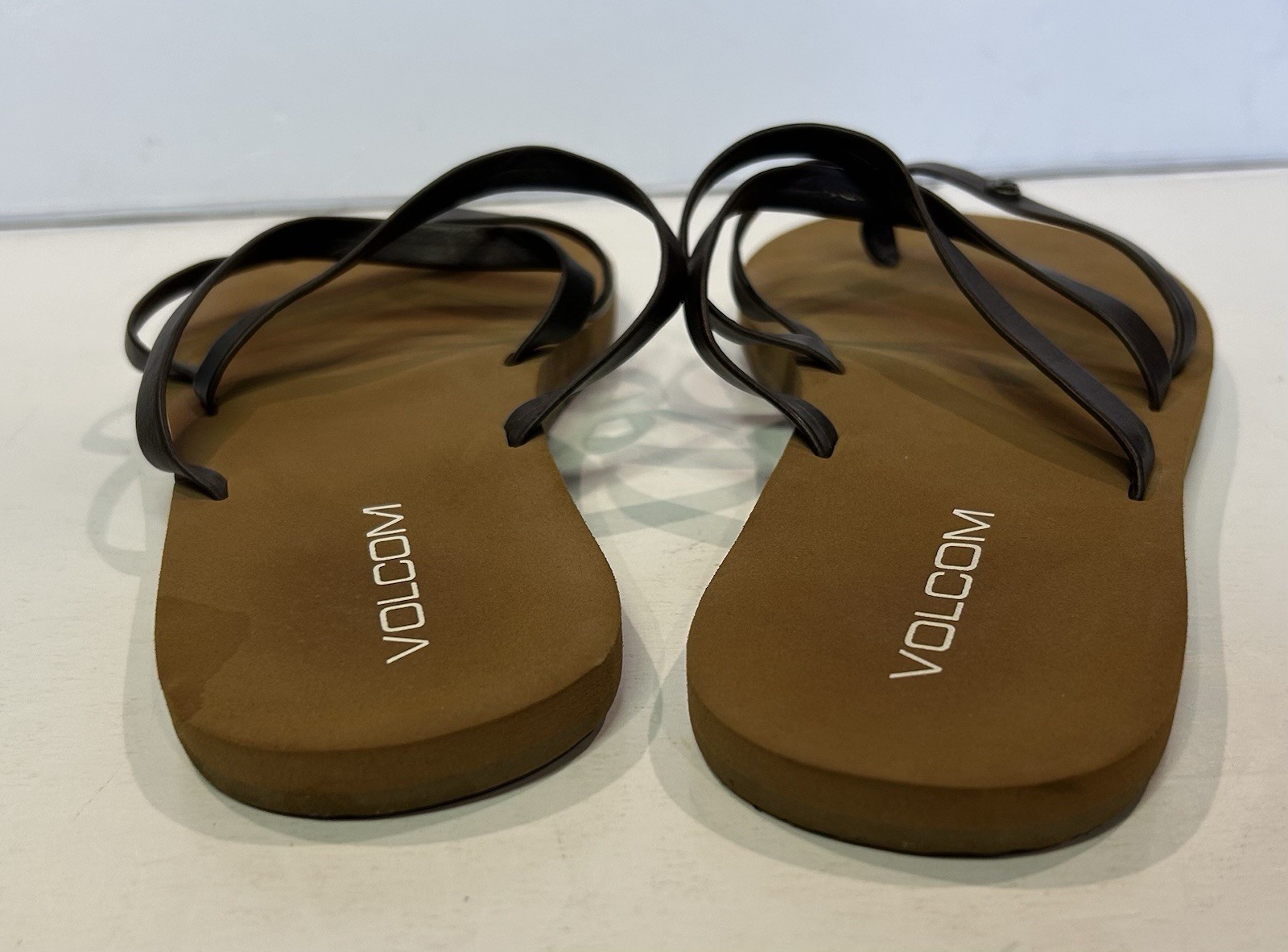 Volcom woman sandals Size 9