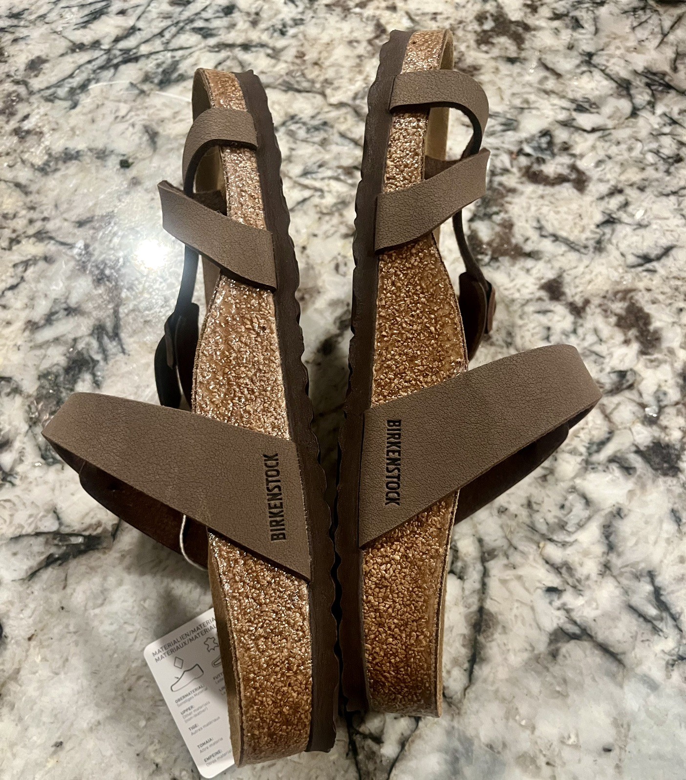 Birkenstock Mayari Women’s Nubuck Sandals – Mocha, Sz 39
