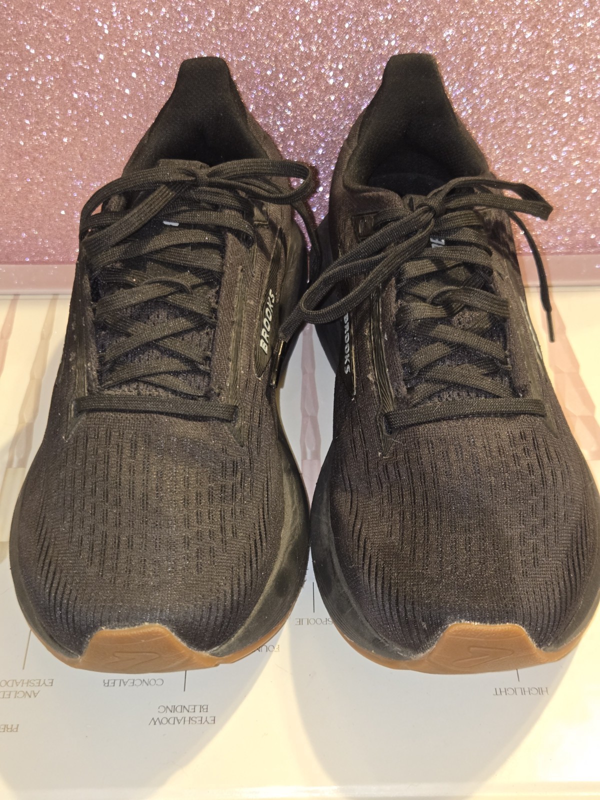 Brooks Revel 8 Black Gum Women’s Running Shoes Size 7.5 Medium 1204561B072