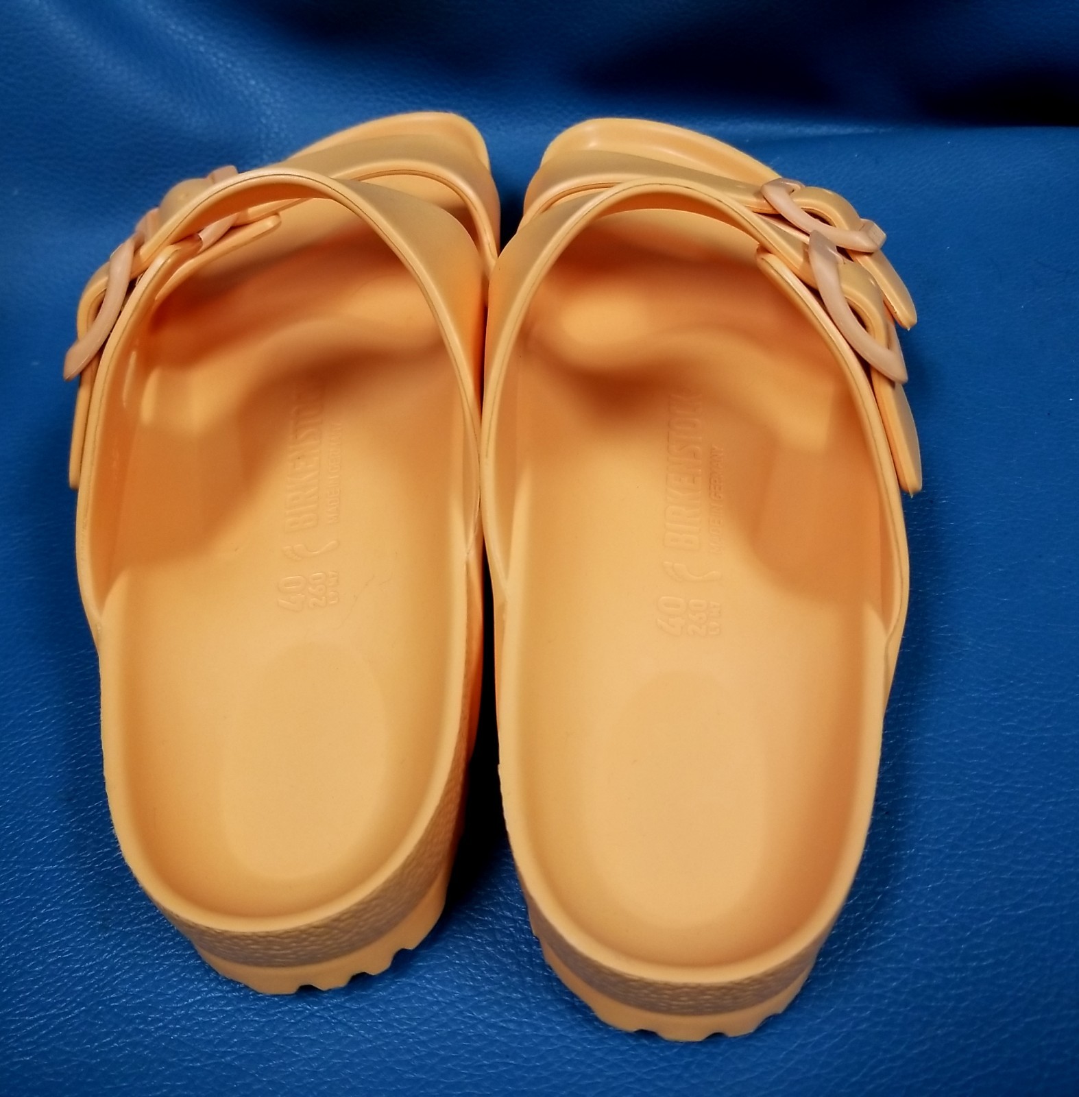 Birkenstock Arizona EVA Foam Sandals Orange 40 M7 L9