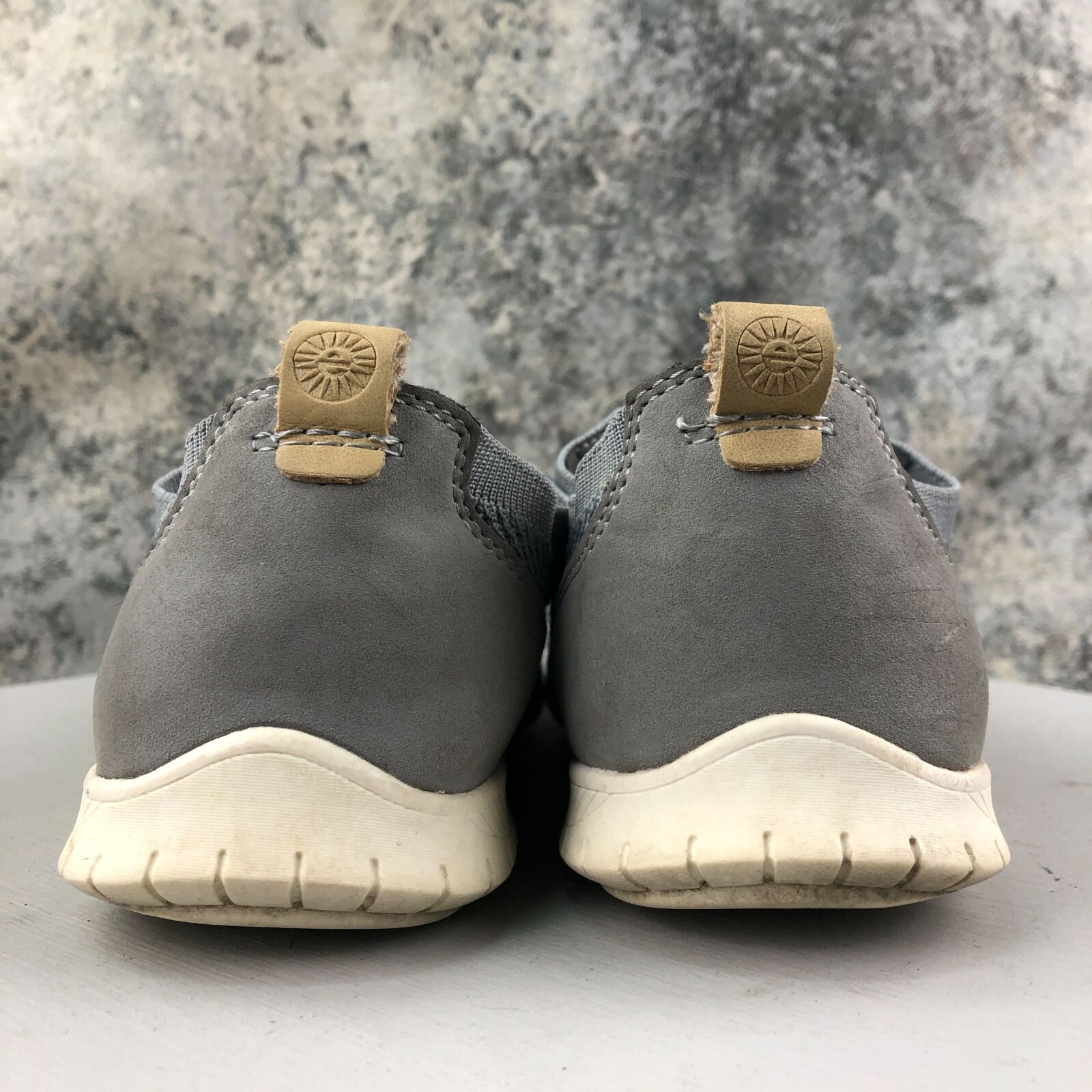 Earth Spirit Women’s Size 10 Grey Gelron Cushion Pull Tab Lace-Up Oxford Shoes