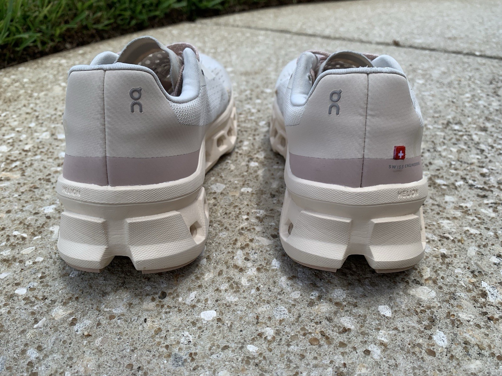 Size 8 – On Cloudmonster Moon Fawn Womens Athletic Running Shoes Sneakers