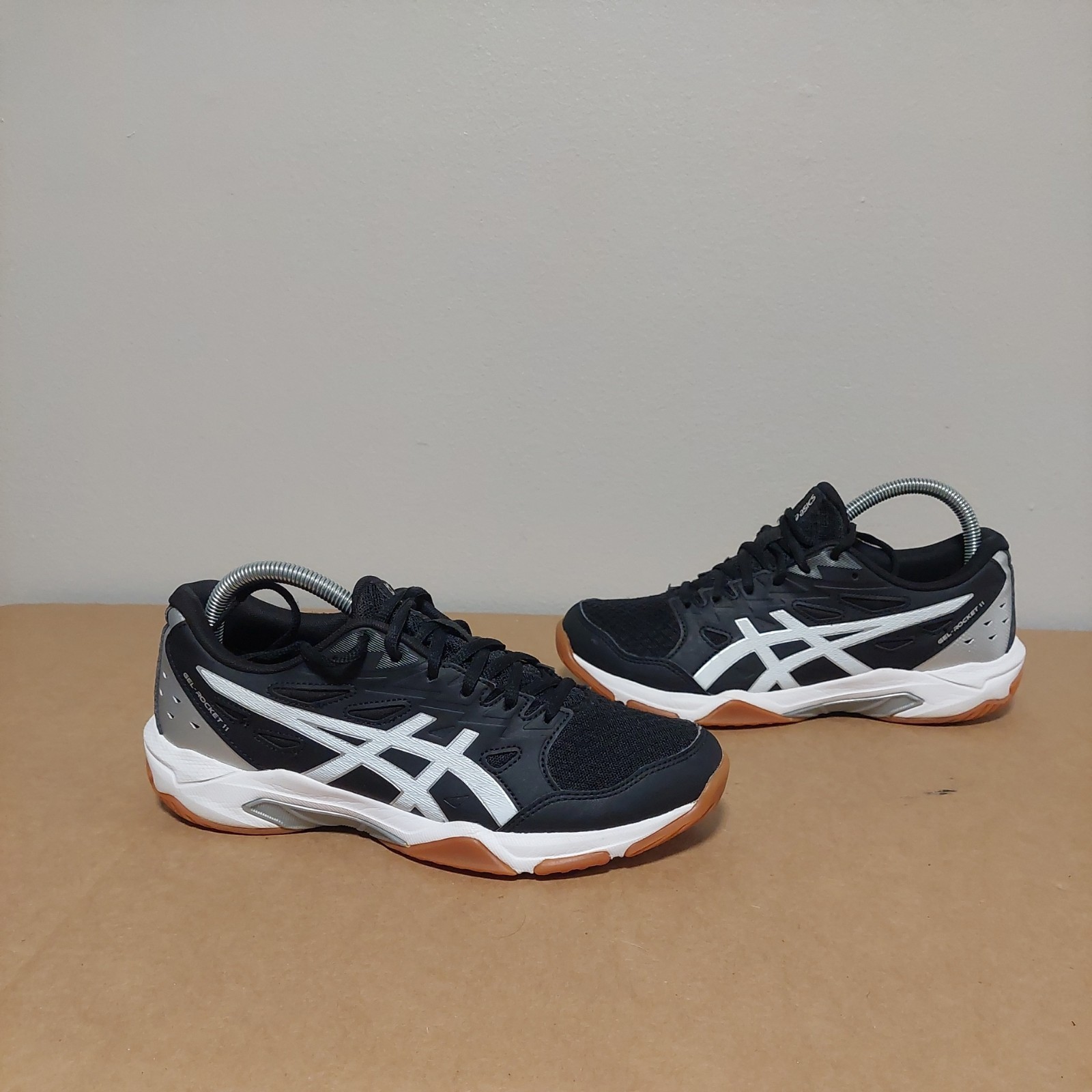 Asics Gel-Rocket 11 1072A093 Women’s Black Indoor Sport Shoes SIZE 8.5